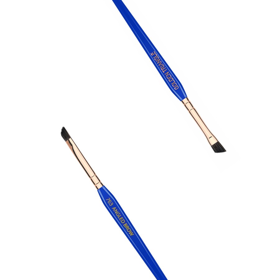 Cọ Phẩy Sợi Lông Mày Bdellium Tools Golden Triangle B763 Angled Brow